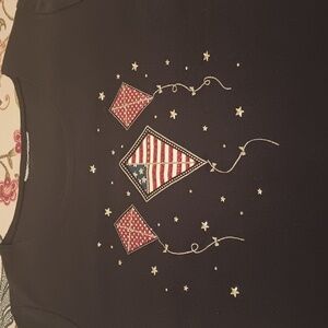 Navy Blue  Shirt with Kite Design